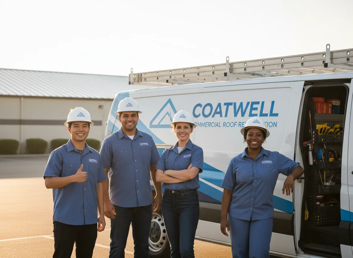 Commercial roof coating company in Rice, WA